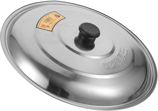 10 Inch Stainless Steel Pot Lid Replacement for Pans and Skillets - Cookware Cover for Saute Pan - Multi-function Frying Pan Lid