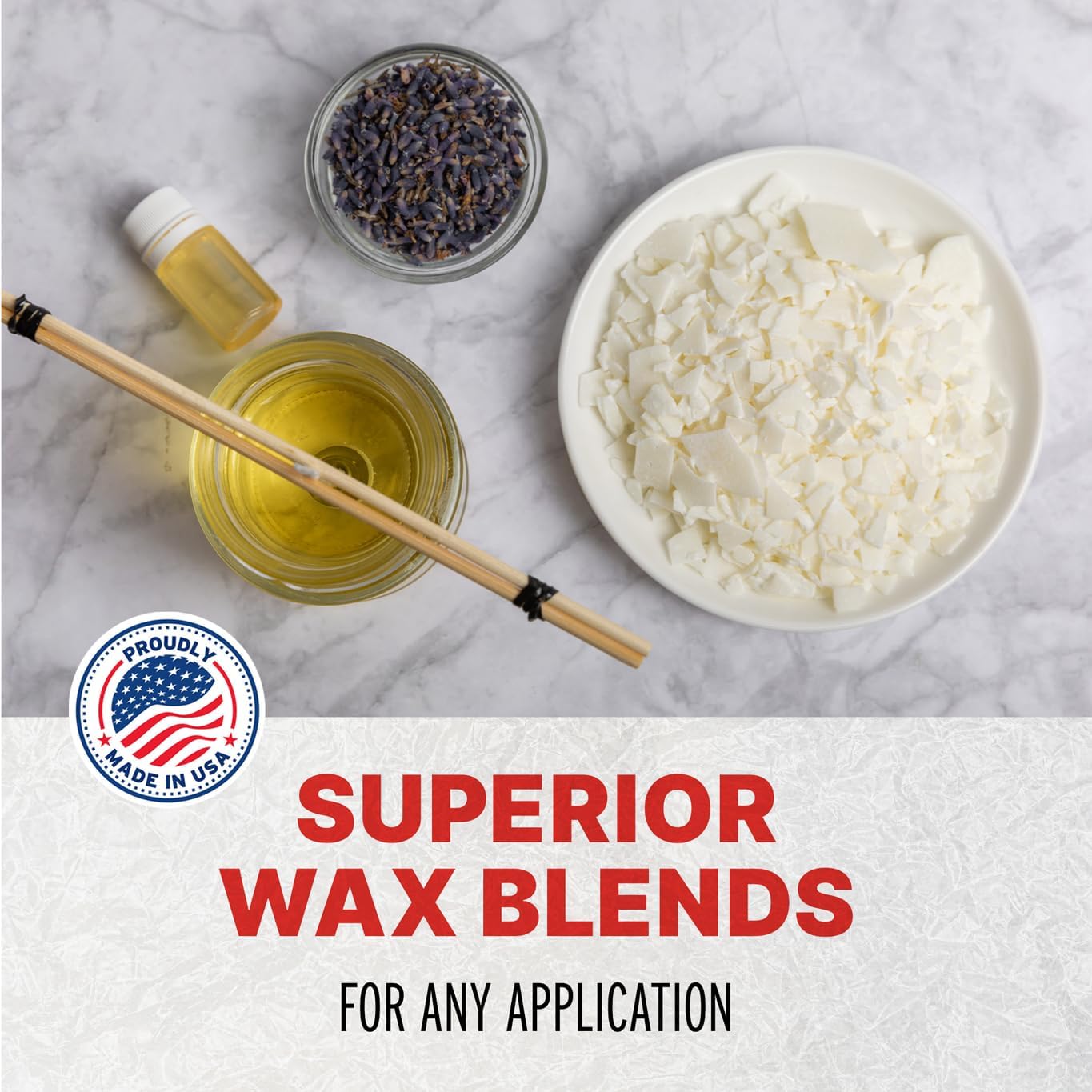 10 lb Pack of Easy-to-Use Paraffin Wax Pastilles for Candle Making with 160F Melt Point