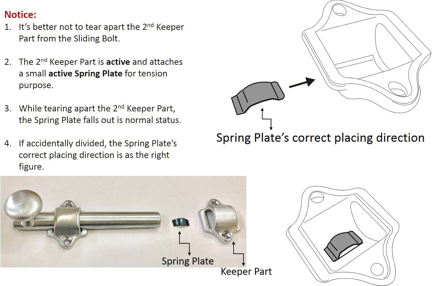 10" Oil Rubbed Bronze Solid Brass Dutch Door Bolt - 1 Pack (Made in Taiwan)