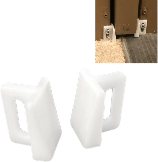 10 Pack CAMGJORT N 6950 Pocket Door Guide - Bottom Guide 1.125 Inch, Jamb Mounted