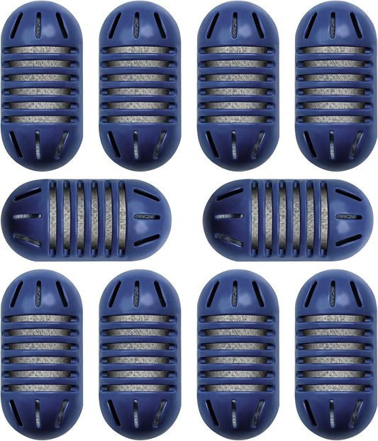 10 Pack Funmit Demineralization Cartridges for HoMedics Ultrasonic Humidifiers - Prevent Hard Water Build-Up, Filter Mineral Deposits, Purify Water - Compatible with UHE-HDC4