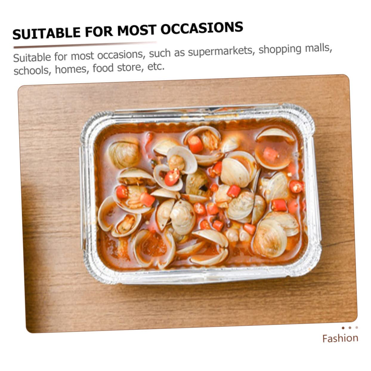 10-Pack Heavy Duty Disposable Foil Food Pans for Air Fryer & BBQ - Silver Roasting Trays for Grilling & Baking