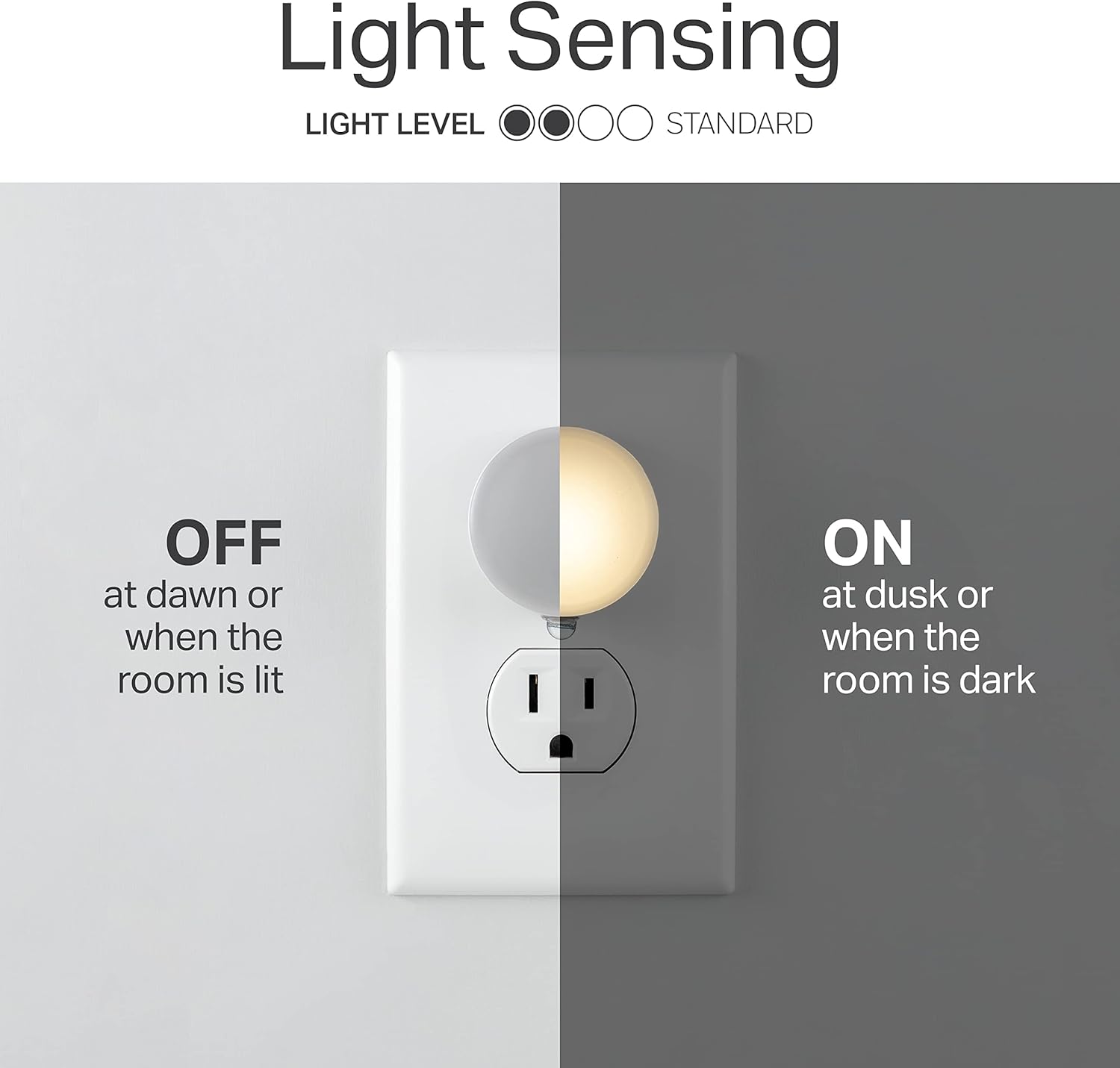 10 Pack Mini LED Night Lights with Dusk to Dawn Sensor for Bedroom, Bathroom, Nursery, Hallway, Kitchen - Warm White Ambient Lighting - Compact Plug-In Lights by Night