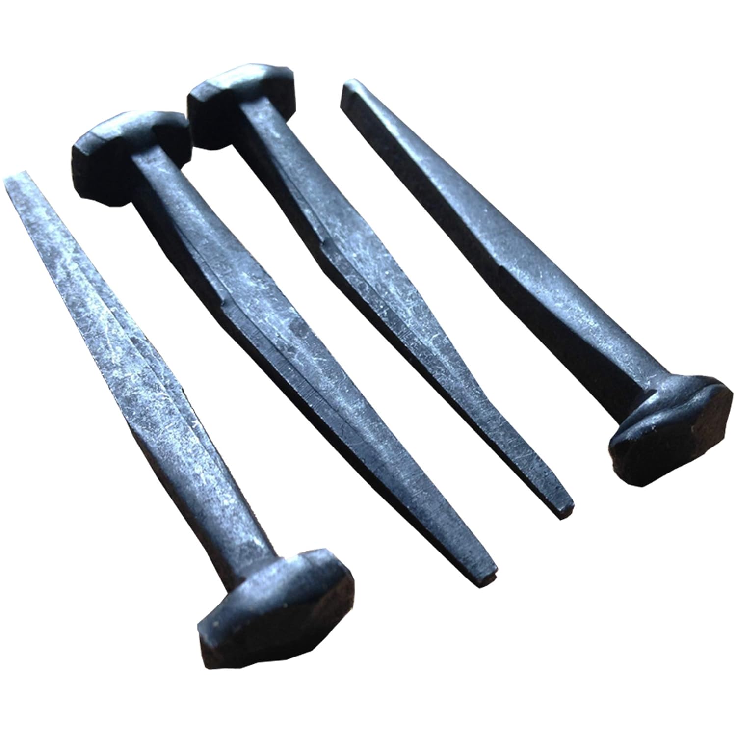 10-Pack of 3" Wrought Head-Rose Head Nails - Antique Hardware Depot