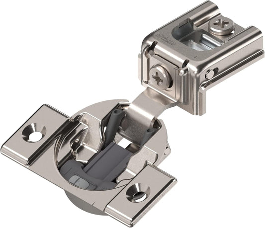 10-Pack of Blum Compact Blumotion 39C (New Bmn) Hinge & Plate for 1" Overlay, Screw-On Installation