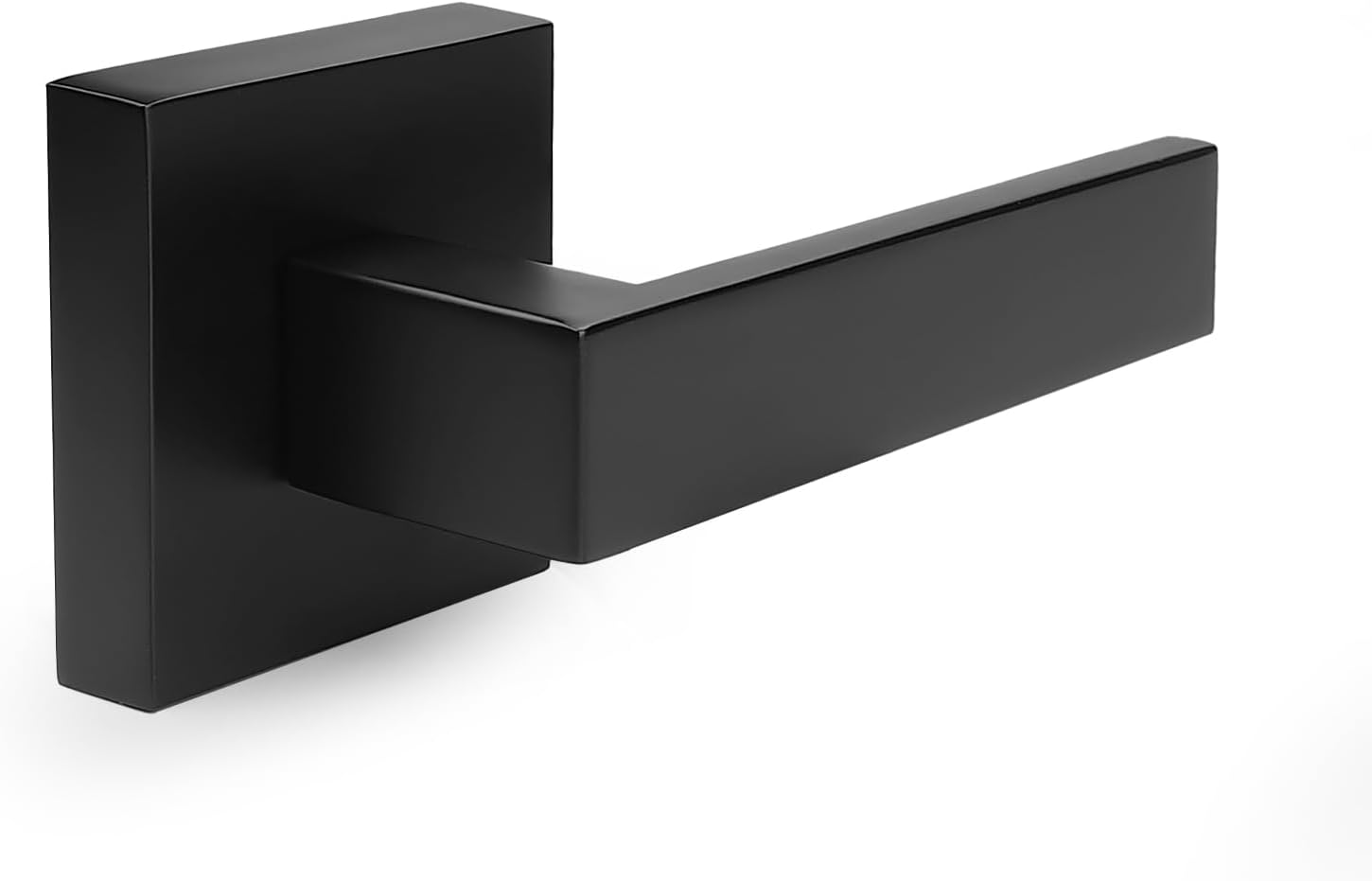 10 Pack Probrico Matte Black Dummy Door Levers for Closet, Heavy Duty Interior Handles - Non-Turning Reversible Levers for Left/Right Handed Doors