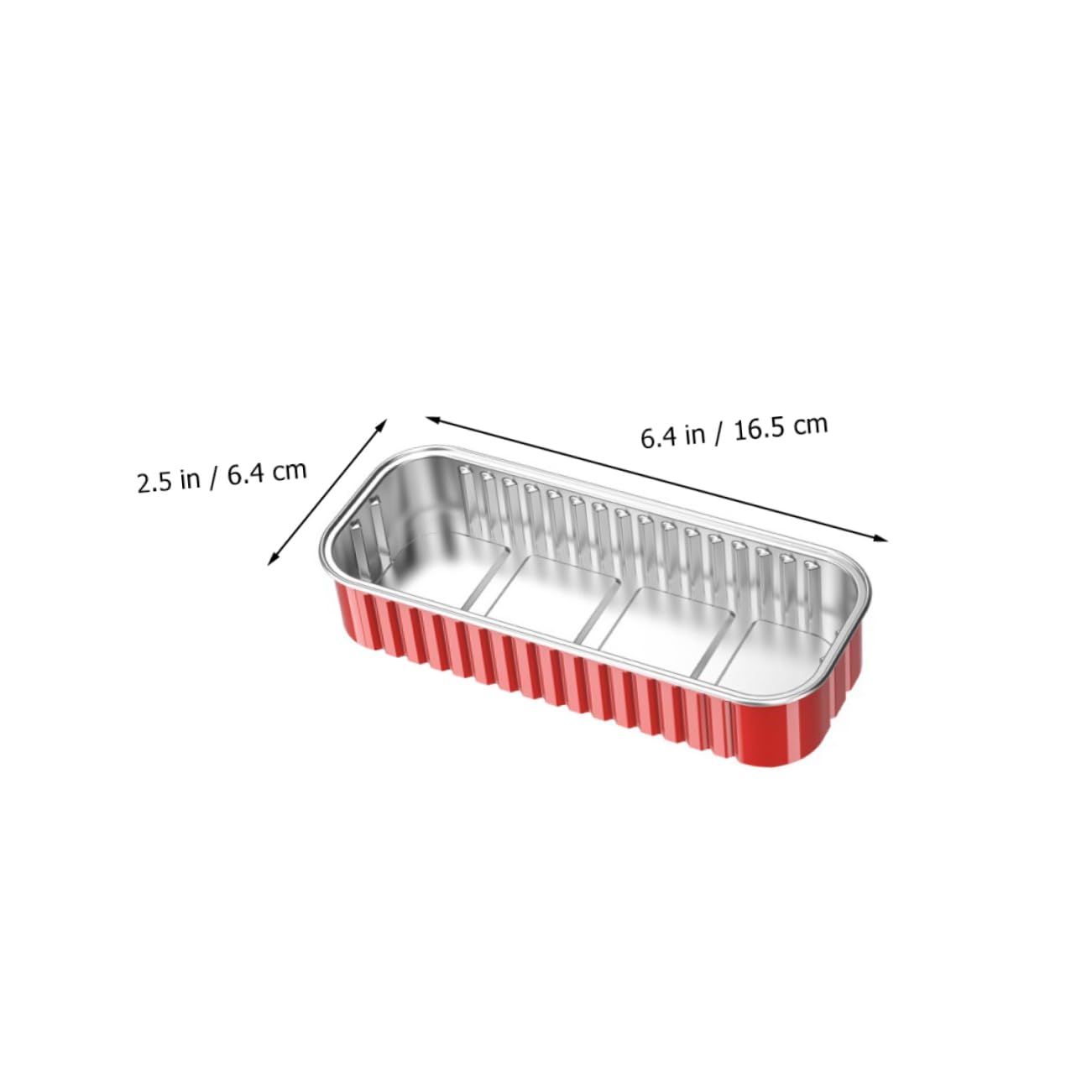 10 Pack VOSAREA Portable BBQ Aluminum Foil Trays for Outdoor Cooking - Disposable Cookware and Food Storage