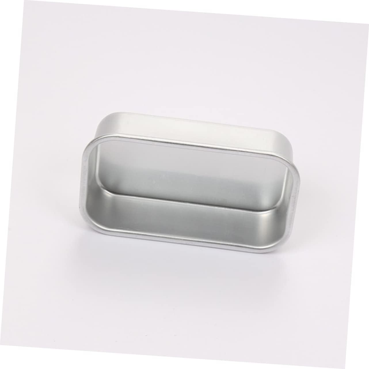 10 Piece Bread Baking Tray Set with Lid - Cheesecake Casserole Dishes, Wire Loaf Pan, Divided Serving Tray - Fryer Oven Loaf Tin Baking Dish - Household Baking Plate Silver