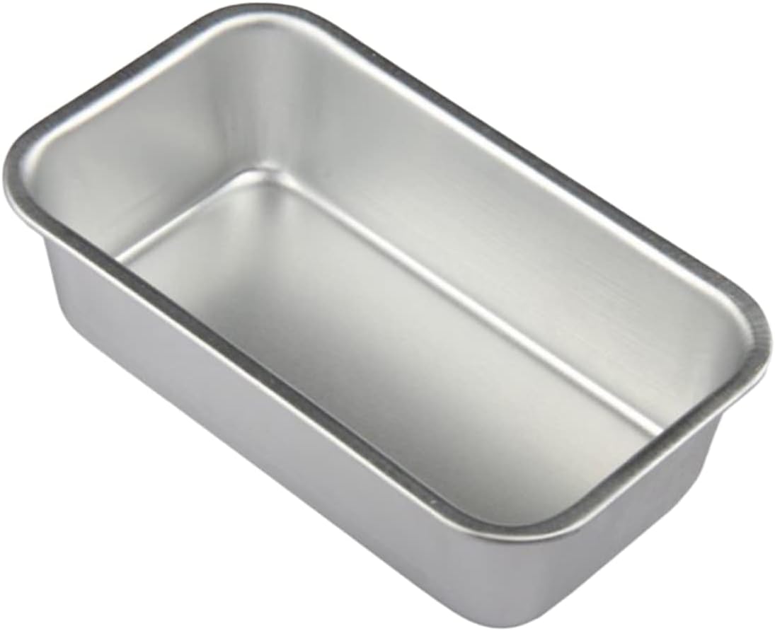 10 Piece Bread Baking Tray Set with Lid - Cheesecake Casserole Dishes, Wire Loaf Pan, Divided Serving Tray - Fryer Oven Loaf Tin Baking Dish - Household Baking Plate Silver