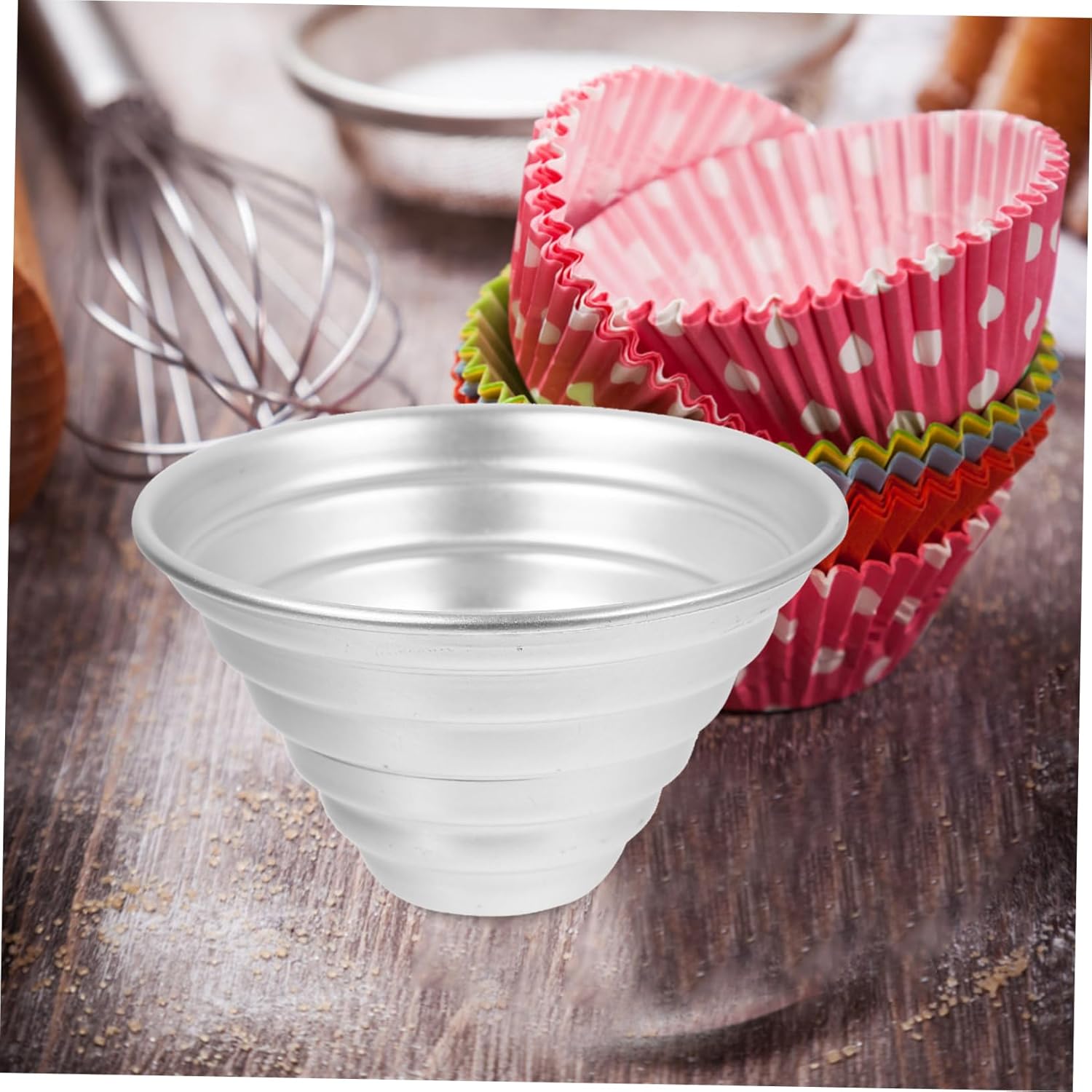 10-Piece Cake Mold Set for Home Baking - Mini Cake Pans, Egg Tart Molds, Pudding Pans - Cheese Cake Mold & Baking Accessory