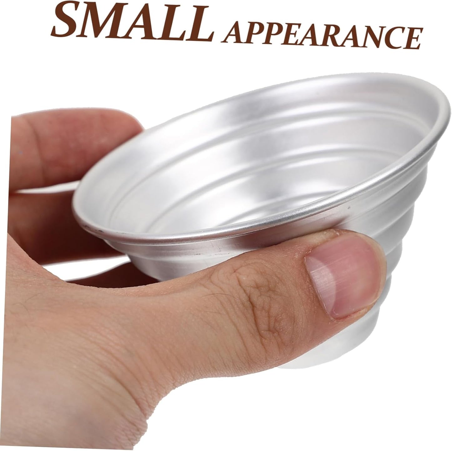 10-Piece Cake Mold Set for Home Baking - Mini Cake Pans, Egg Tart Molds, Pudding Pans - Cheese Cake Mold & Baking Accessory