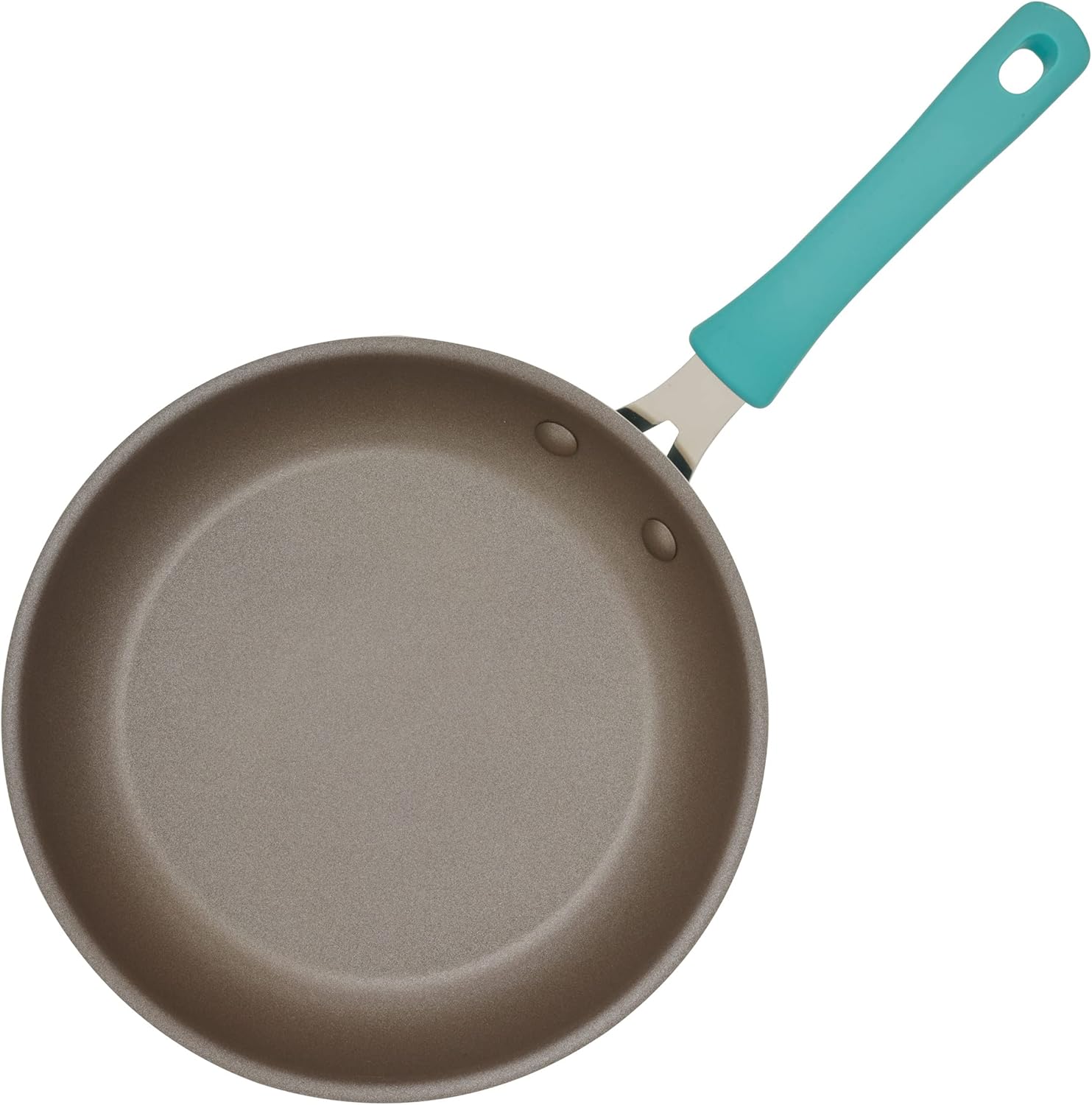10 Piece Rachael Ray Nonstick Cookware/Pots and Pan Set in Agave Blue - Cook and Create in Style
