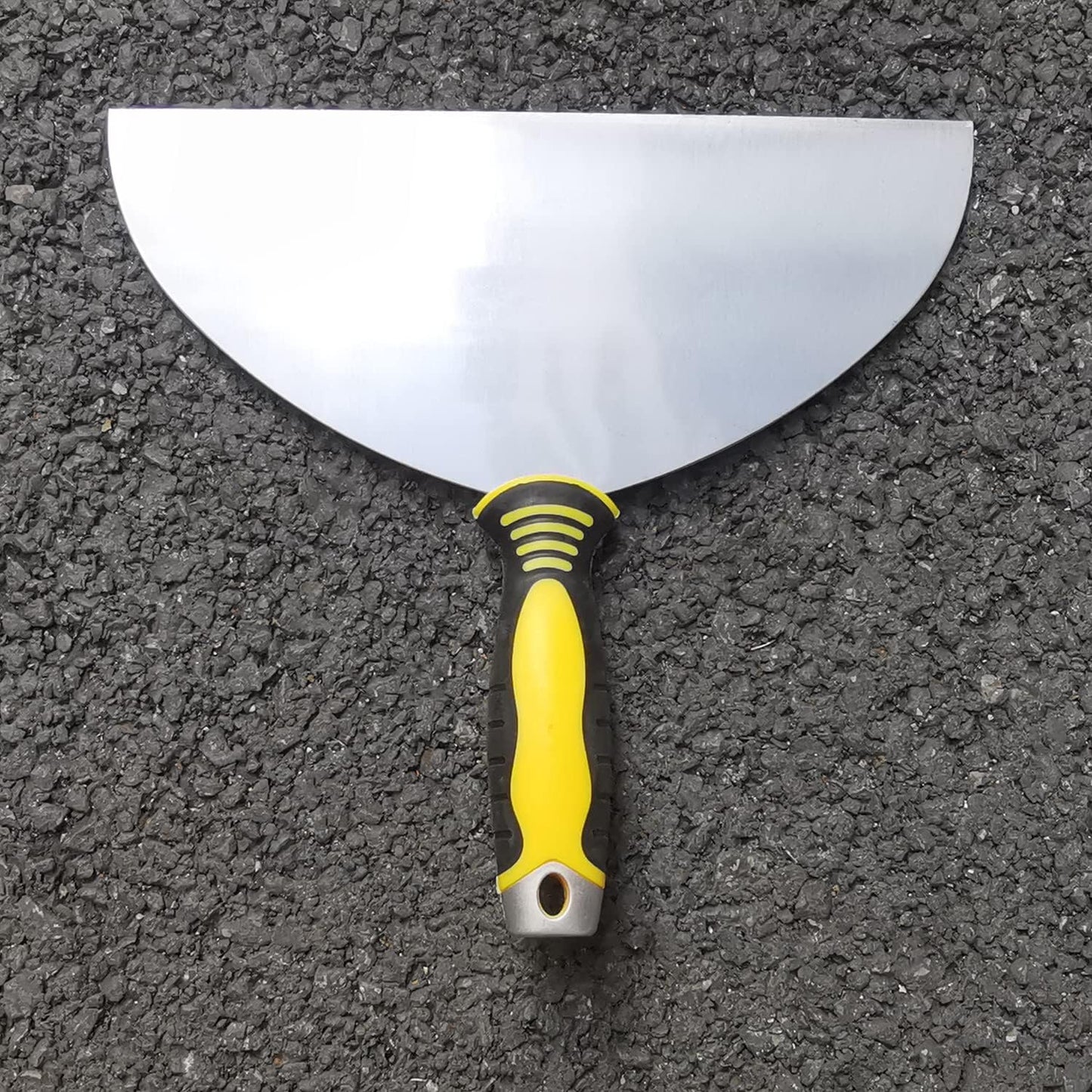 10" Stainless Steel Putty Scraper with Plastic Handle - Ideal for Taping, Painting, and Removing Wallpaper from Walls and Floors