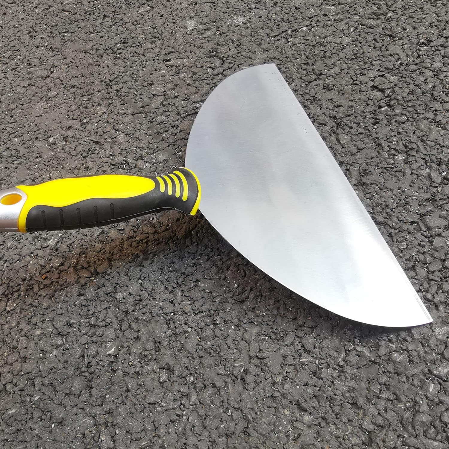 10" Stainless Steel Putty Scraper with Plastic Handle - Ideal for Taping, Painting, and Removing Wallpaper from Walls and Floors