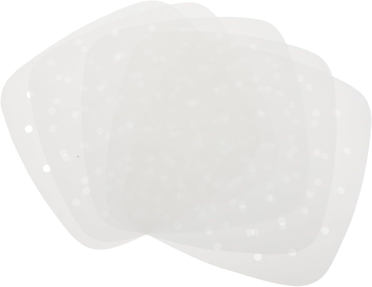 100pcs Air Fryer Paper Liners for Toaster Oven, Convection Oven, Replacement Tray, Accessories Pan, Cookbook - White