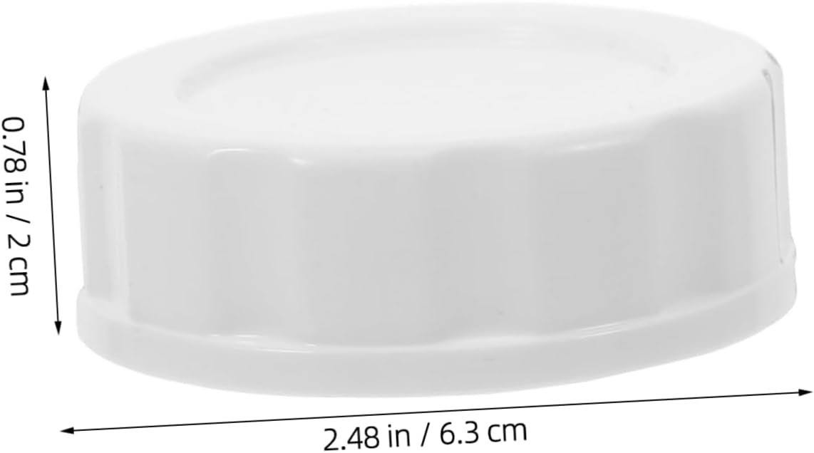 10pcs Plastic Mason Jar Lids with Silicone Rings for Wide & Regular Mouth Canning - Ideal for Liquid Storage, Reusable Milk Bottle Sealing & Freshness Preservation