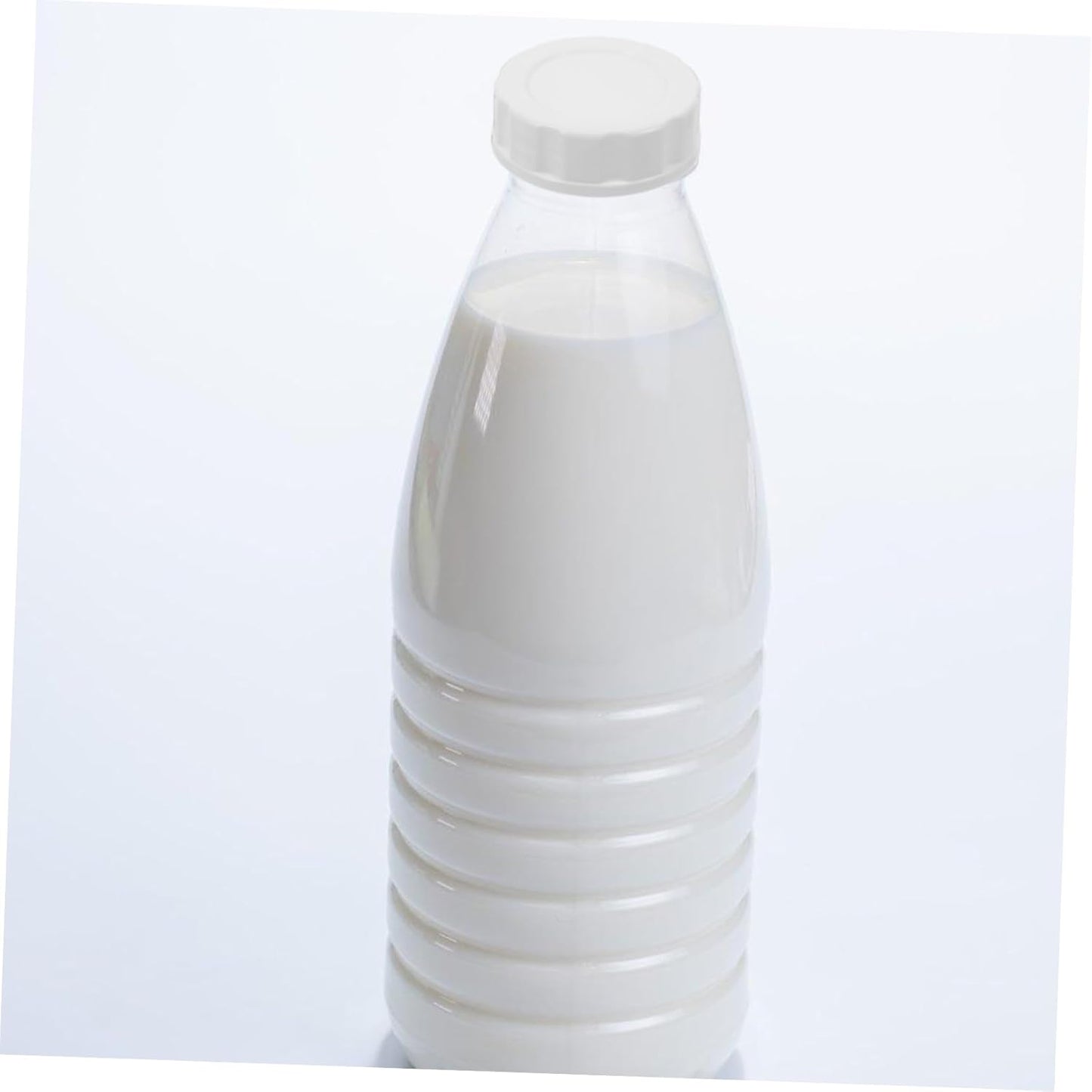 10pcs Plastic Mason Jar Lids with Silicone Rings for Wide & Regular Mouth Canning - Ideal for Liquid Storage, Reusable Milk Bottle Sealing & Freshness Preservation