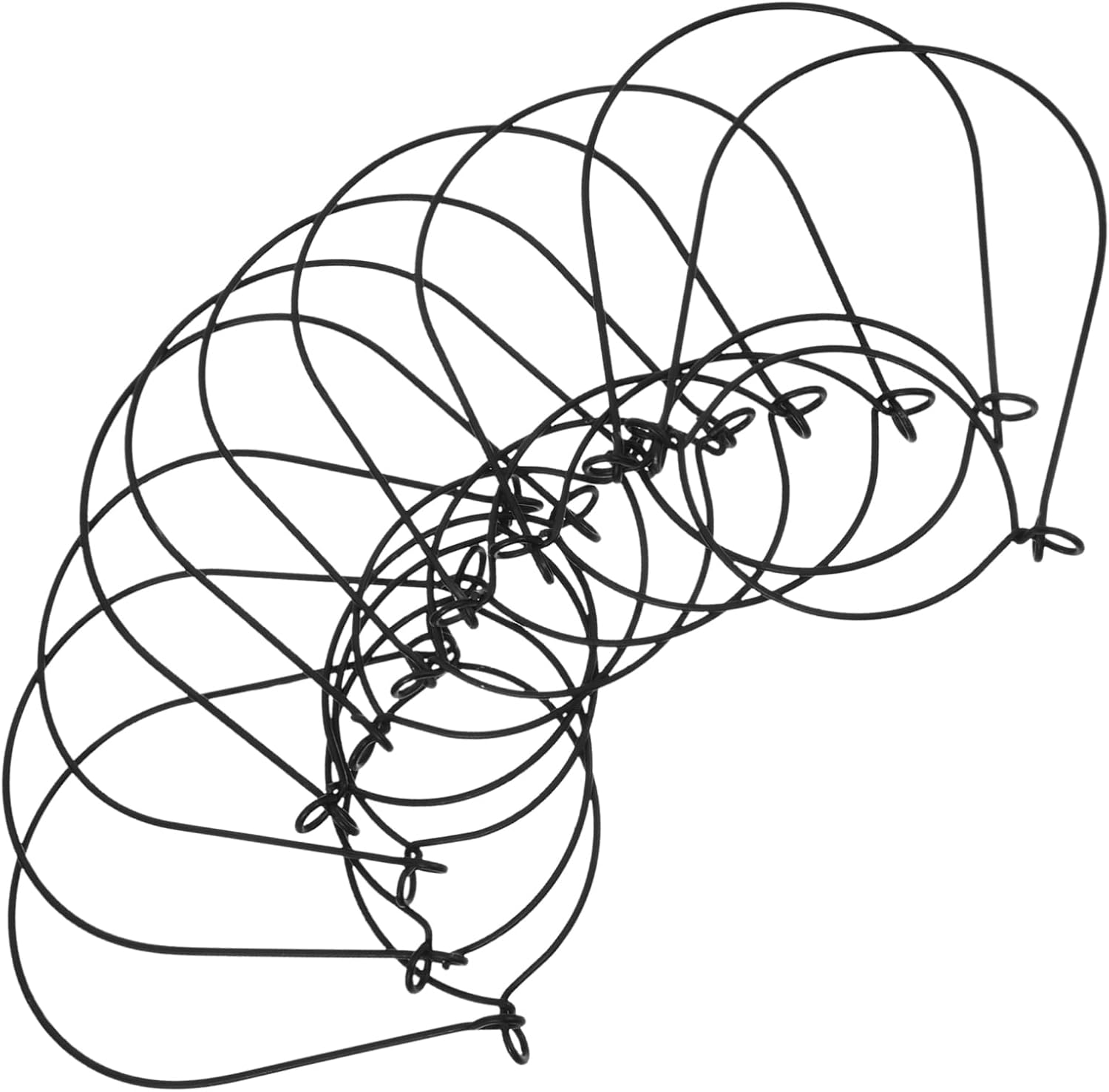 10pcs Set Stainless Steel Mason Jar Hanger for Wide Mouth Jars - Elegant Wire Handles - Wall Mount Canning Jars Holder