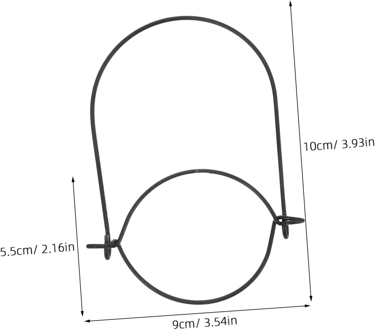 10pcs Set Stainless Steel Mason Jar Hanger for Wide Mouth Jars - Elegant Wire Handles - Wall Mount Canning Jars Holder