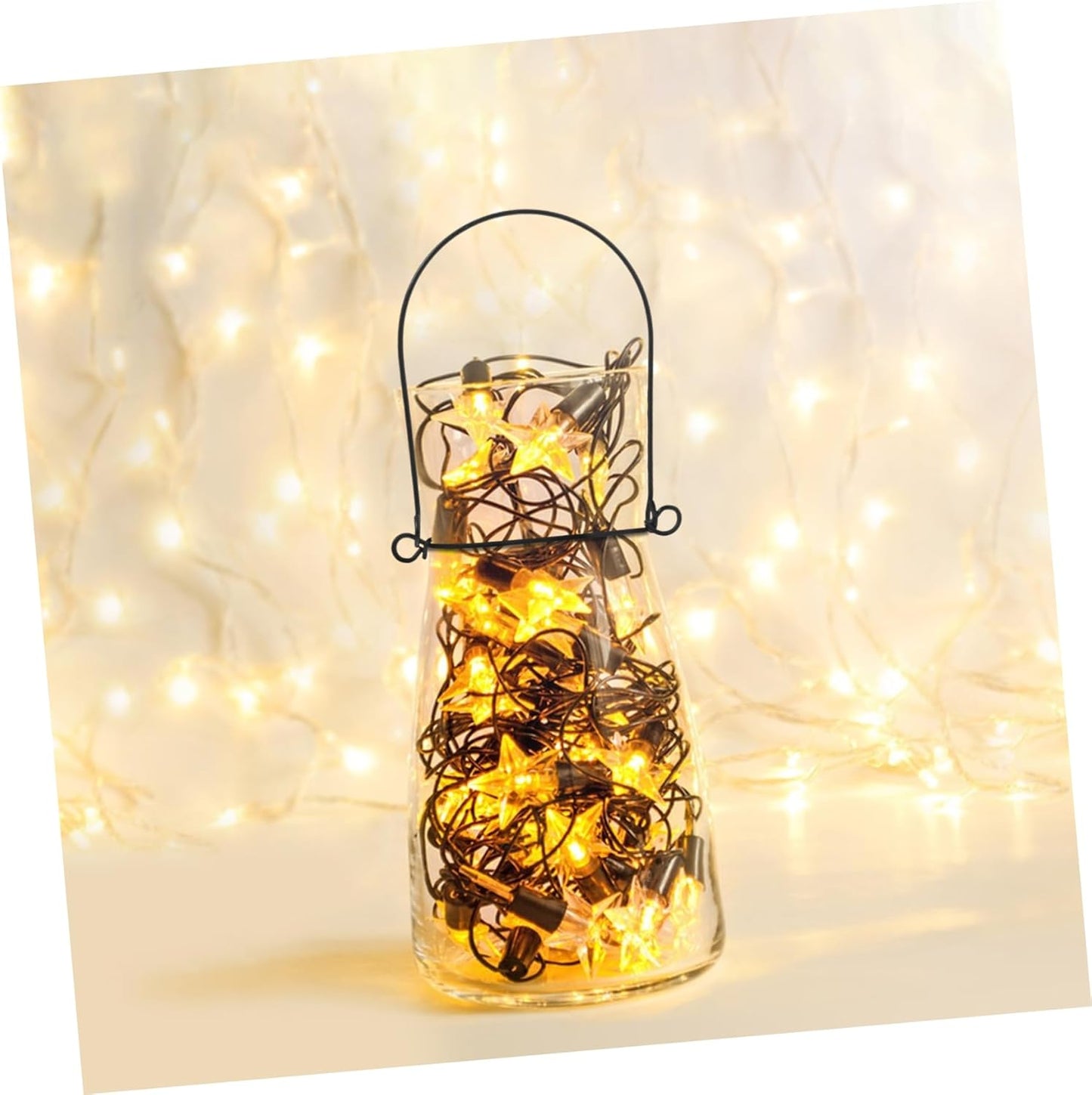 10pcs Set Stainless Steel Mason Jar Hanger for Wide Mouth Jars - Elegant Wire Handles - Wall Mount Canning Jars Holder