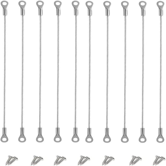 10pcs Tsurpcao Cabinet Door Restraints - 20cm/8inch Door Opening Angle Protectors