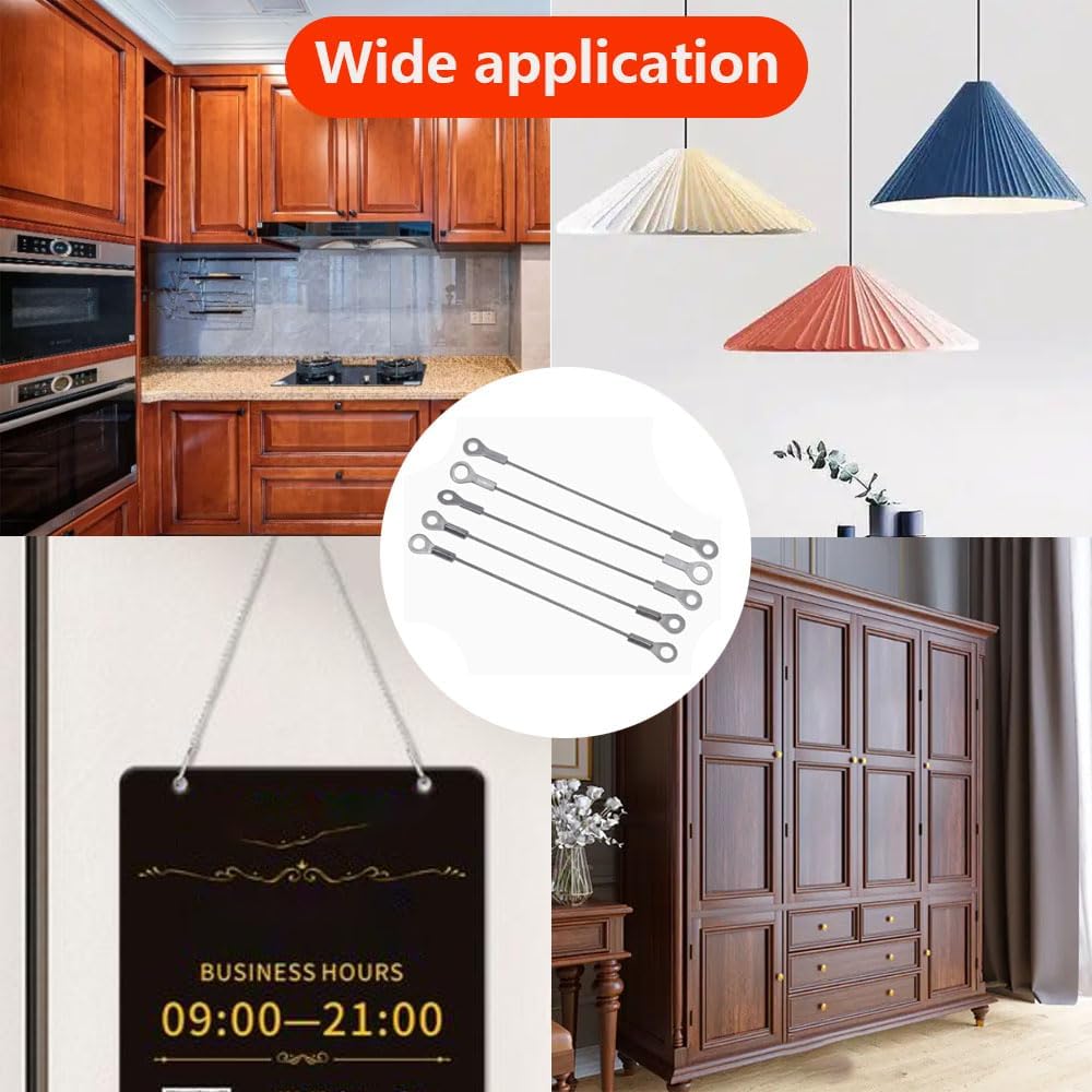 10pcs Tsurpcao Cabinet Door Restraints - 20cm/8inch Door Opening Angle Protectors