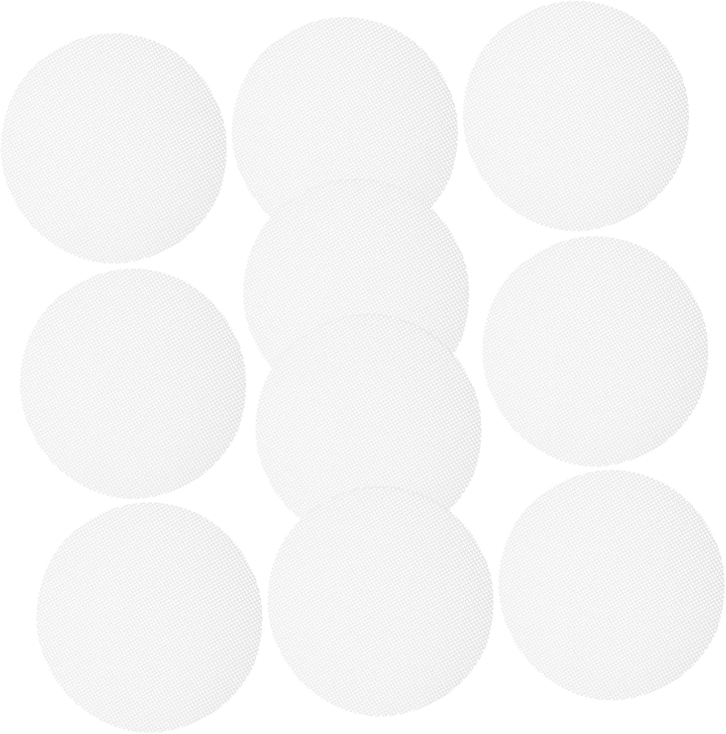 10pcs Yellow Food Grade Silicone Steamer Mats for Bakeware, Stove, Oven - Reusable Non-Stick Liners & Racks - Instant Stove Topper Adapter