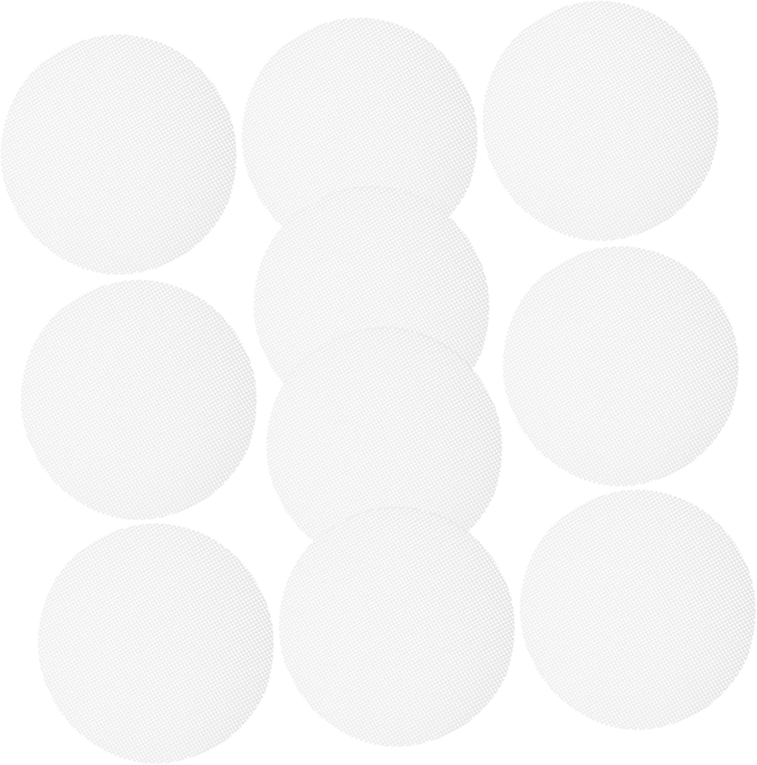 10pcs Yellow Food Grade Silicone Steamer Mats for Bakeware, Stove, Oven - Reusable Non-Stick Liners & Racks - Instant Stove Topper Adapter