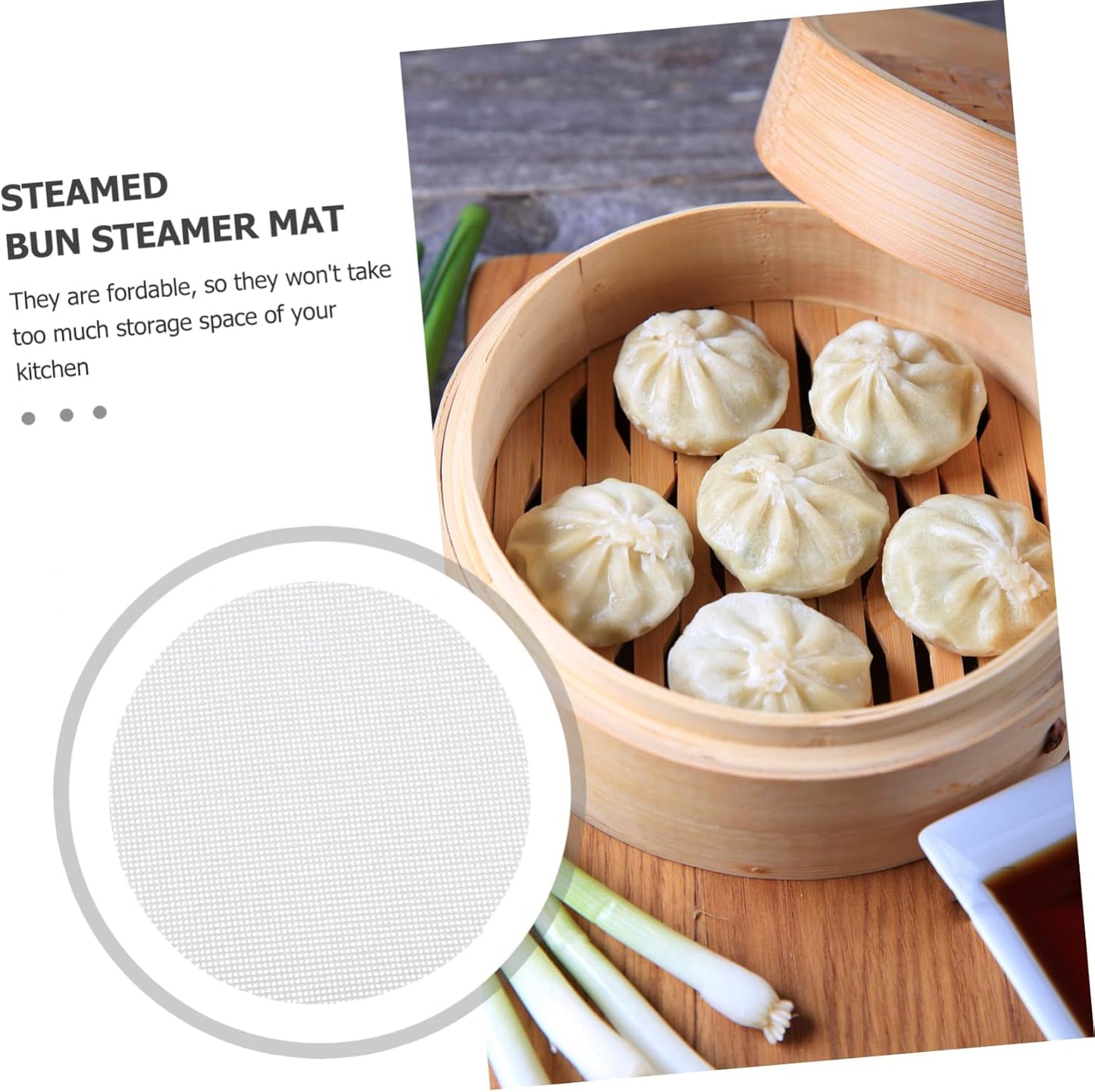 10pcs Yellow Food Grade Silicone Steamer Mats for Bakeware, Stove, Oven - Reusable Non-Stick Liners & Racks - Instant Stove Topper Adapter