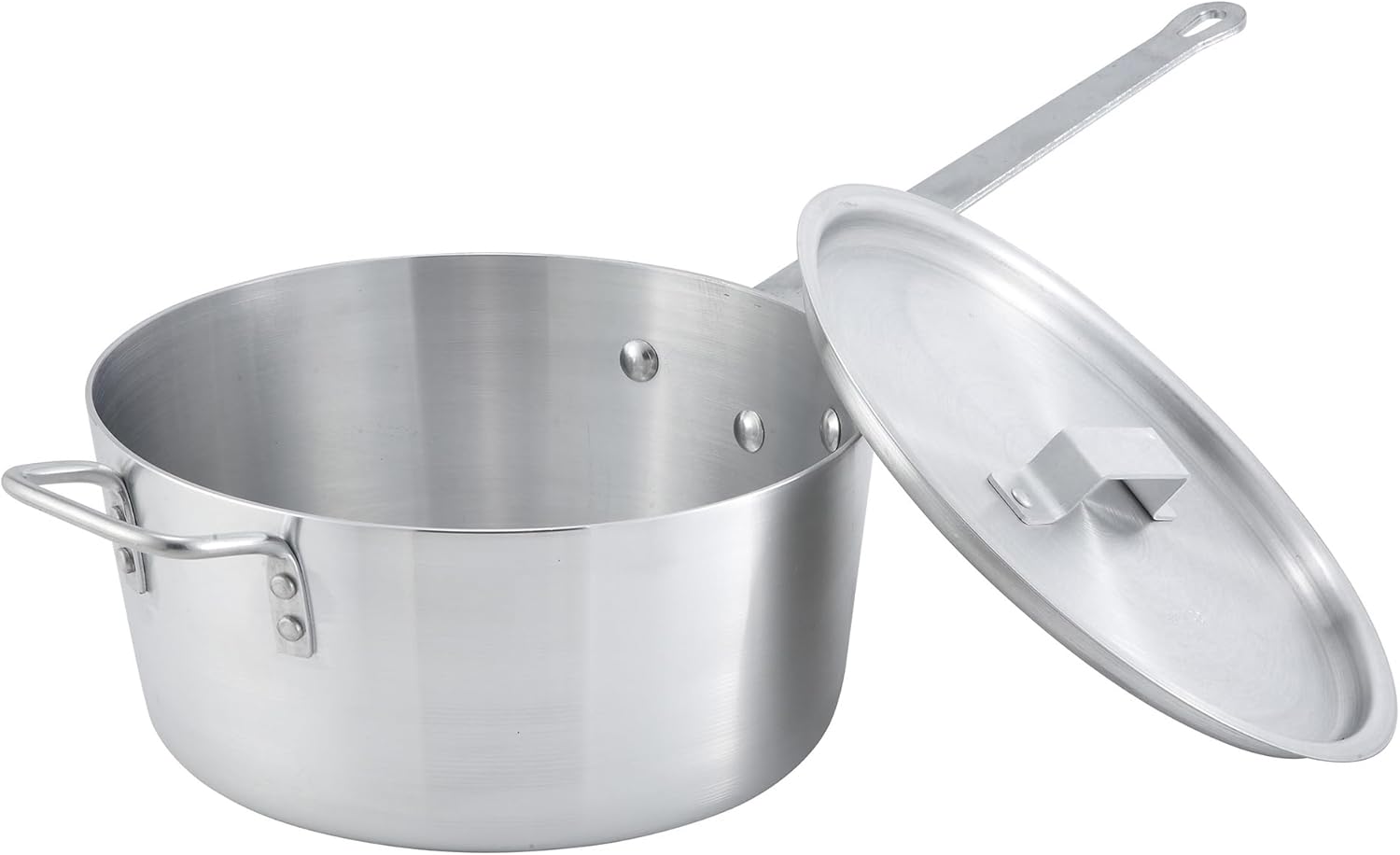 10qt Aluminum Sauce Pan - 3mm Thickness by Winware