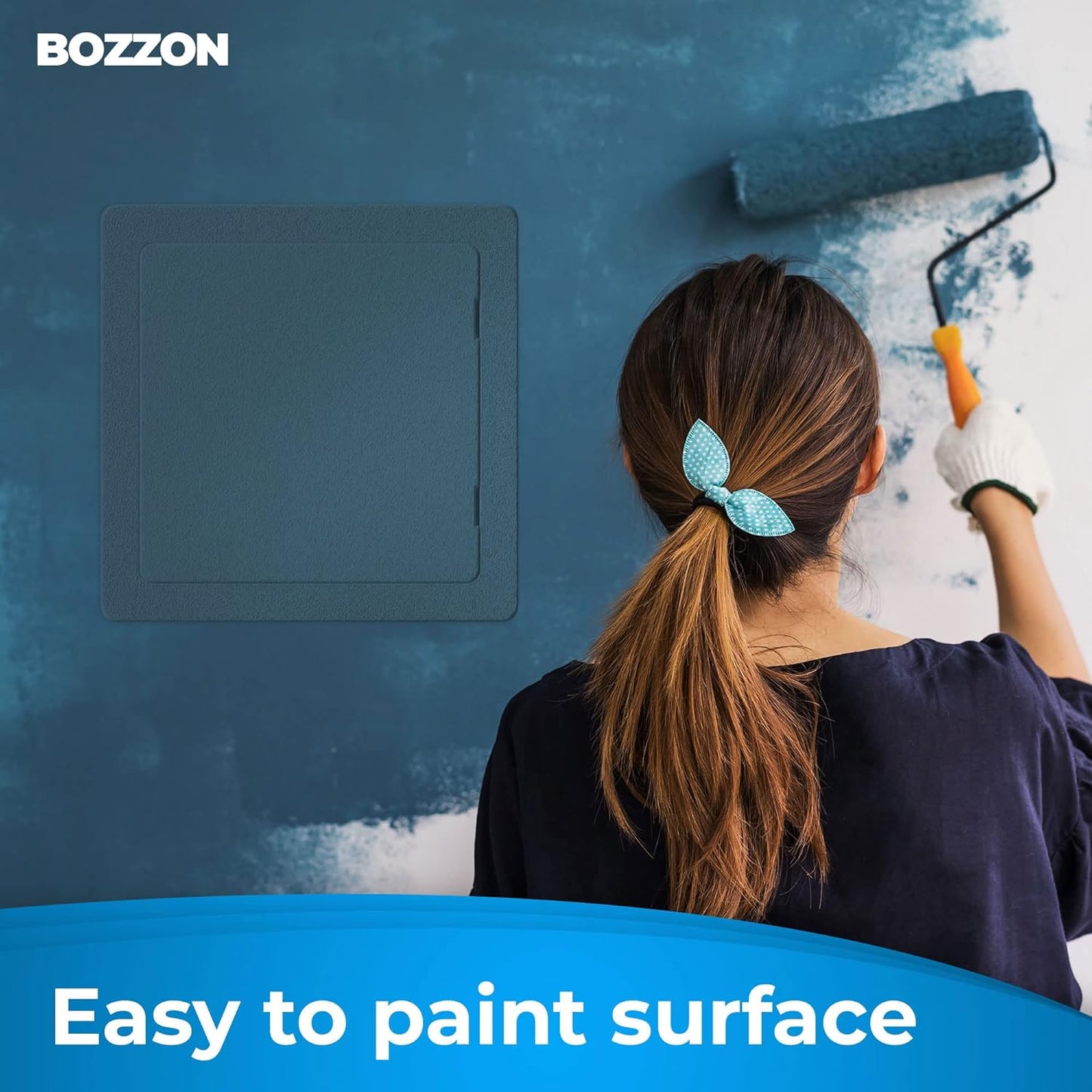 10x10 Inch White Access Panel for Drywall - Durable Plumbing Access Door Cover