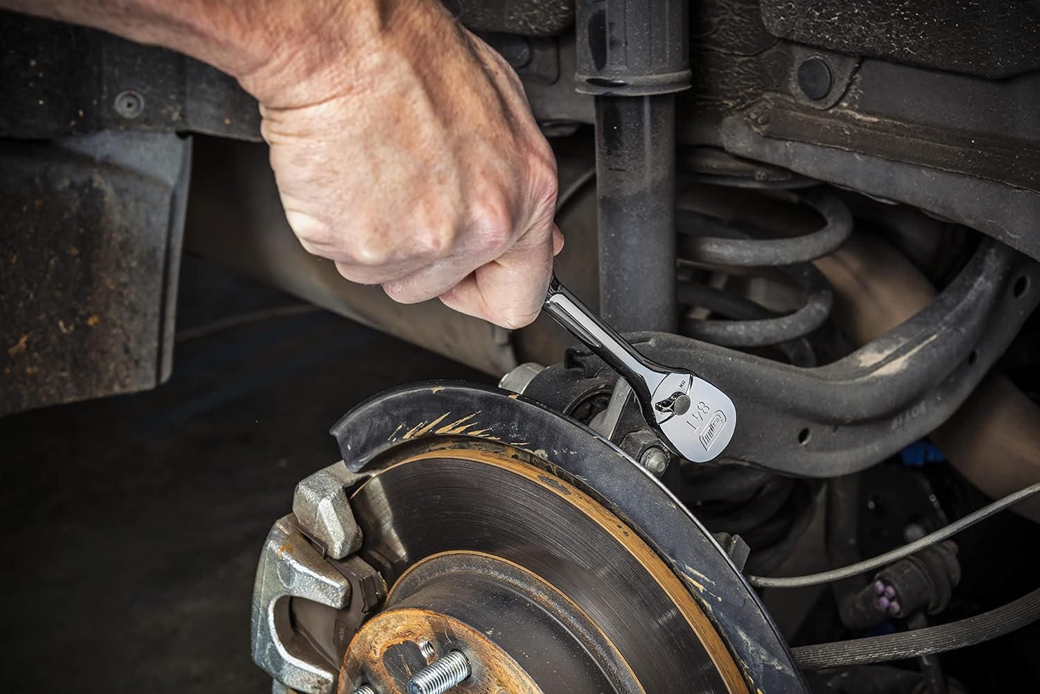 11" GearWrench 3/8" Drive 84-Tooth Long Handle Teardrop Ratchet - Model 81264A-07