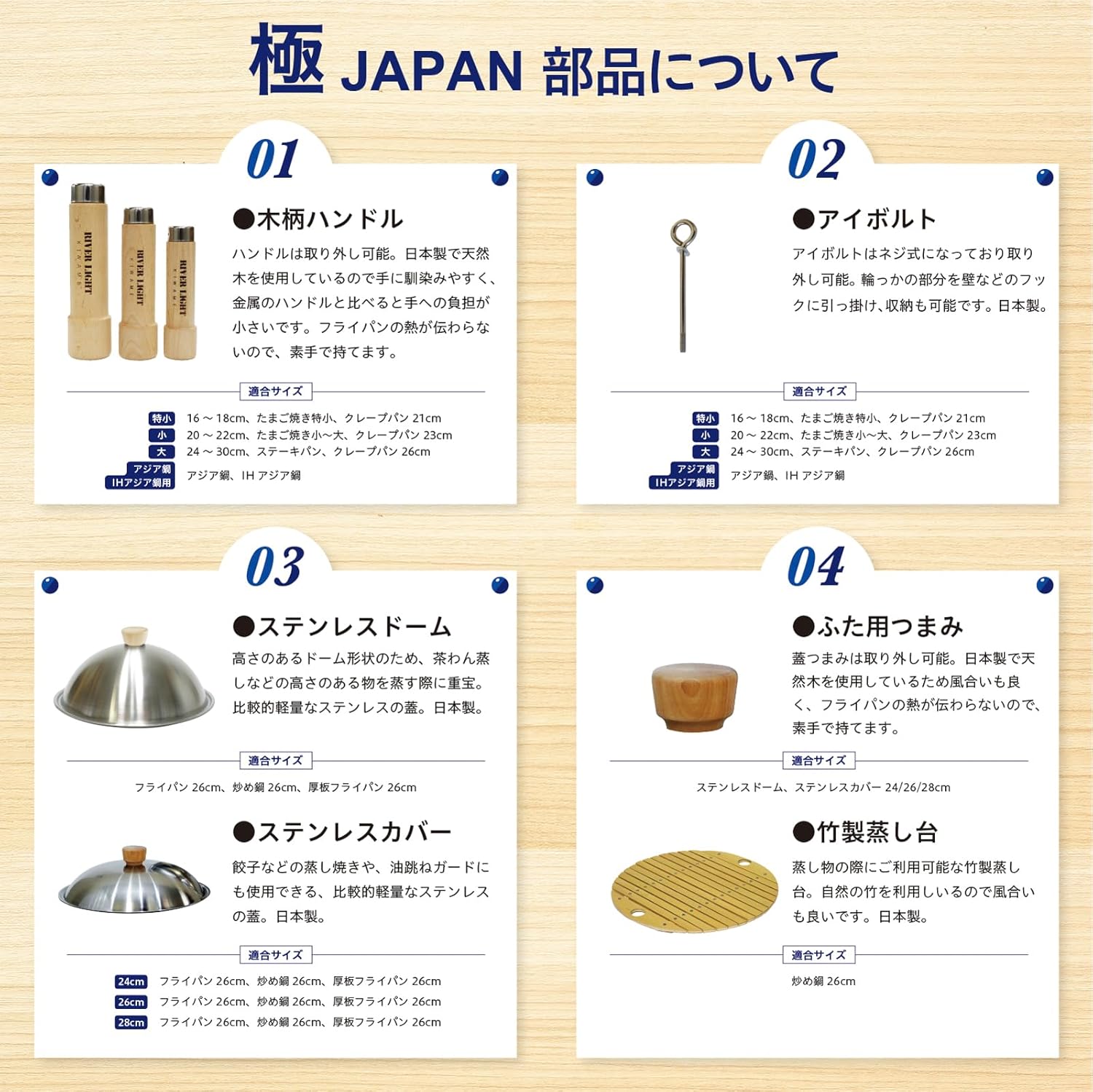 11 Inch River Light Iron Frying Pan from Japan - Induction Compatible and Made in Japan