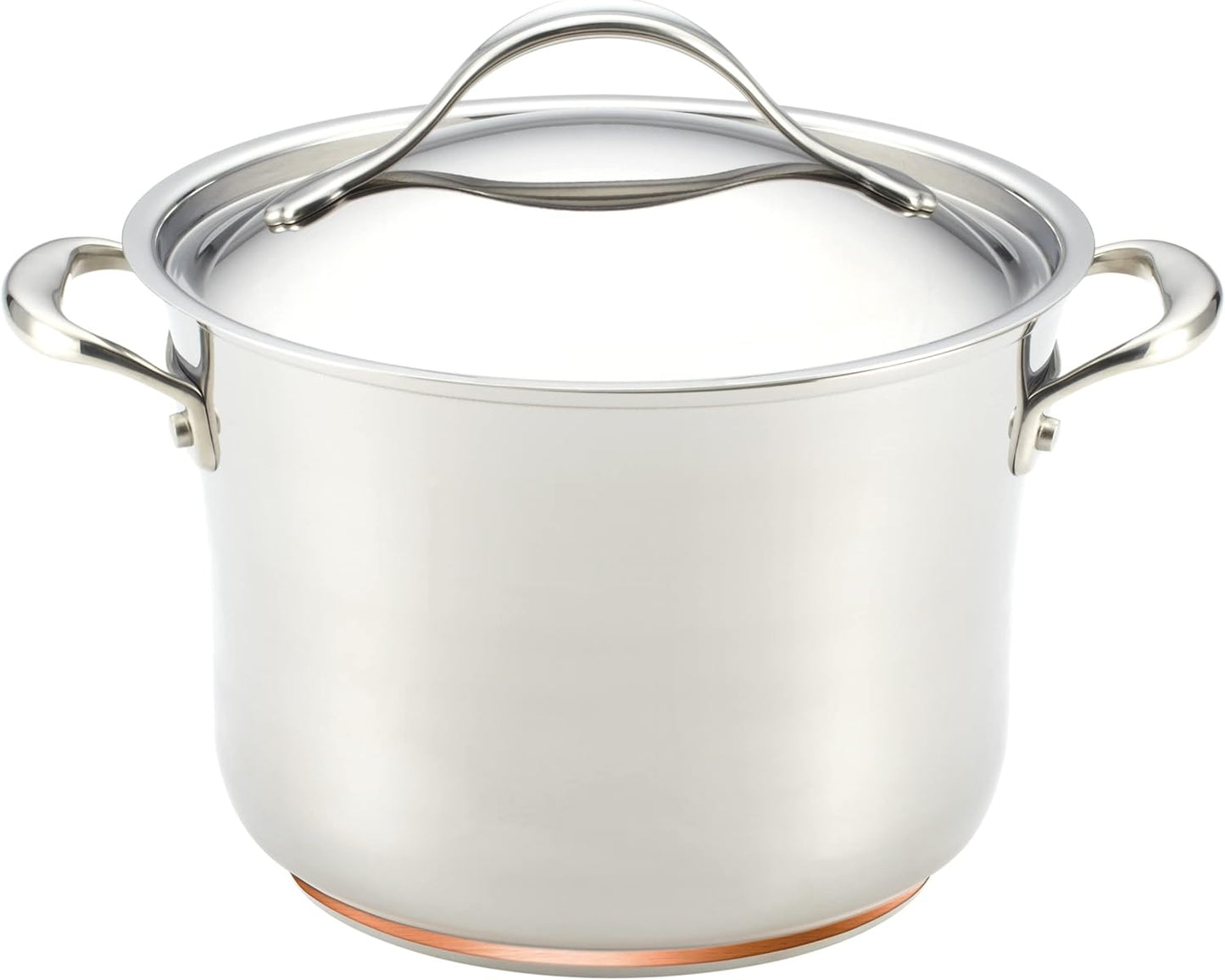 11-Piece Anolon Stainless Steel and Hard Anodized Aluminum Cookware Set for Versatile Cooking