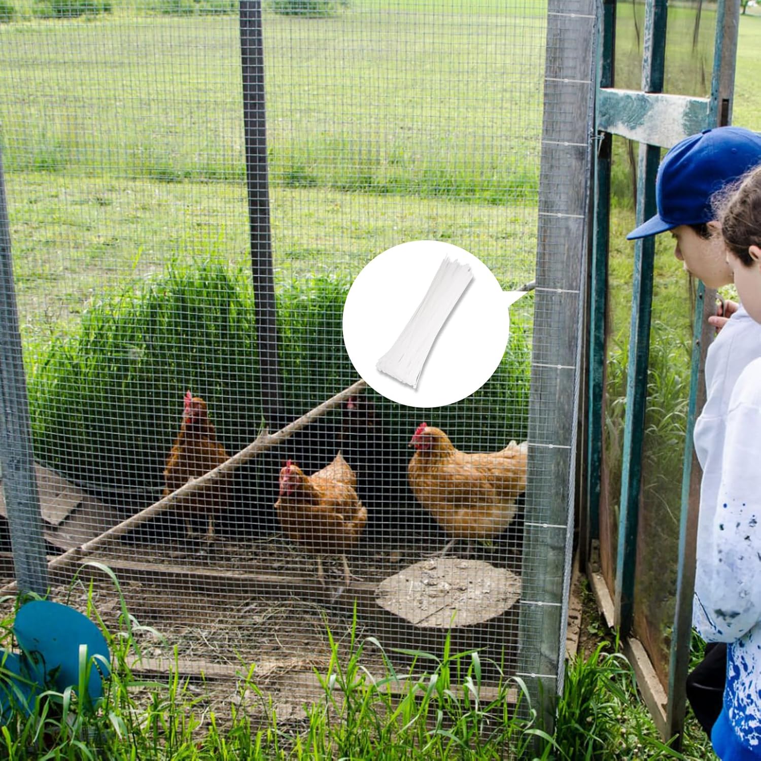 1/2 inch 48" x 100' 19 Gauge Hardware Cloth Wire Mesh Roll for Chicken Coop, Garden, and Poultry Netting