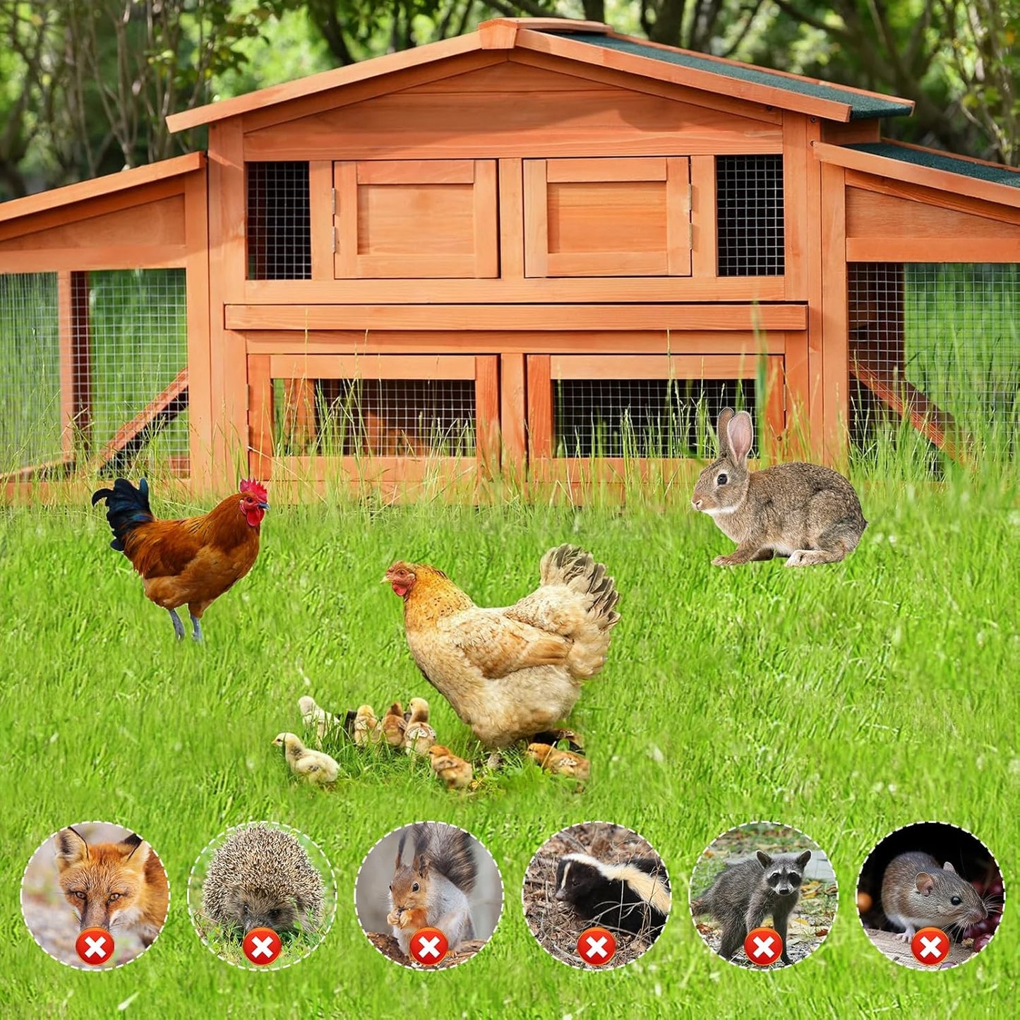 1/2 inch 48" x 100' 19 Gauge Hardware Cloth Wire Mesh Roll for Chicken Coop, Garden, and Poultry Netting