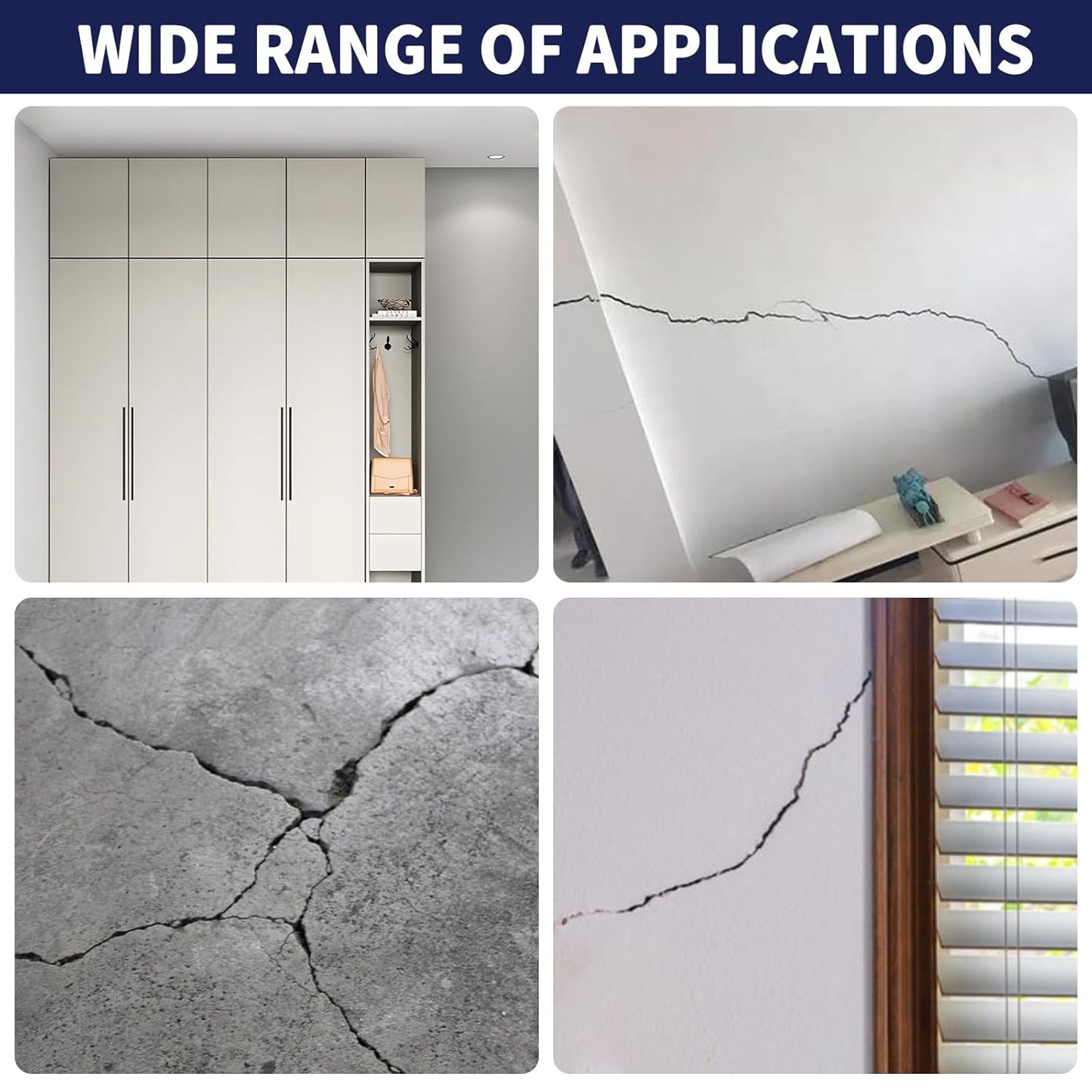 1/2 Inch EPDM Rubber Backer Rod Joint Filler for Concrete Cracks - 16.4 Ft Length