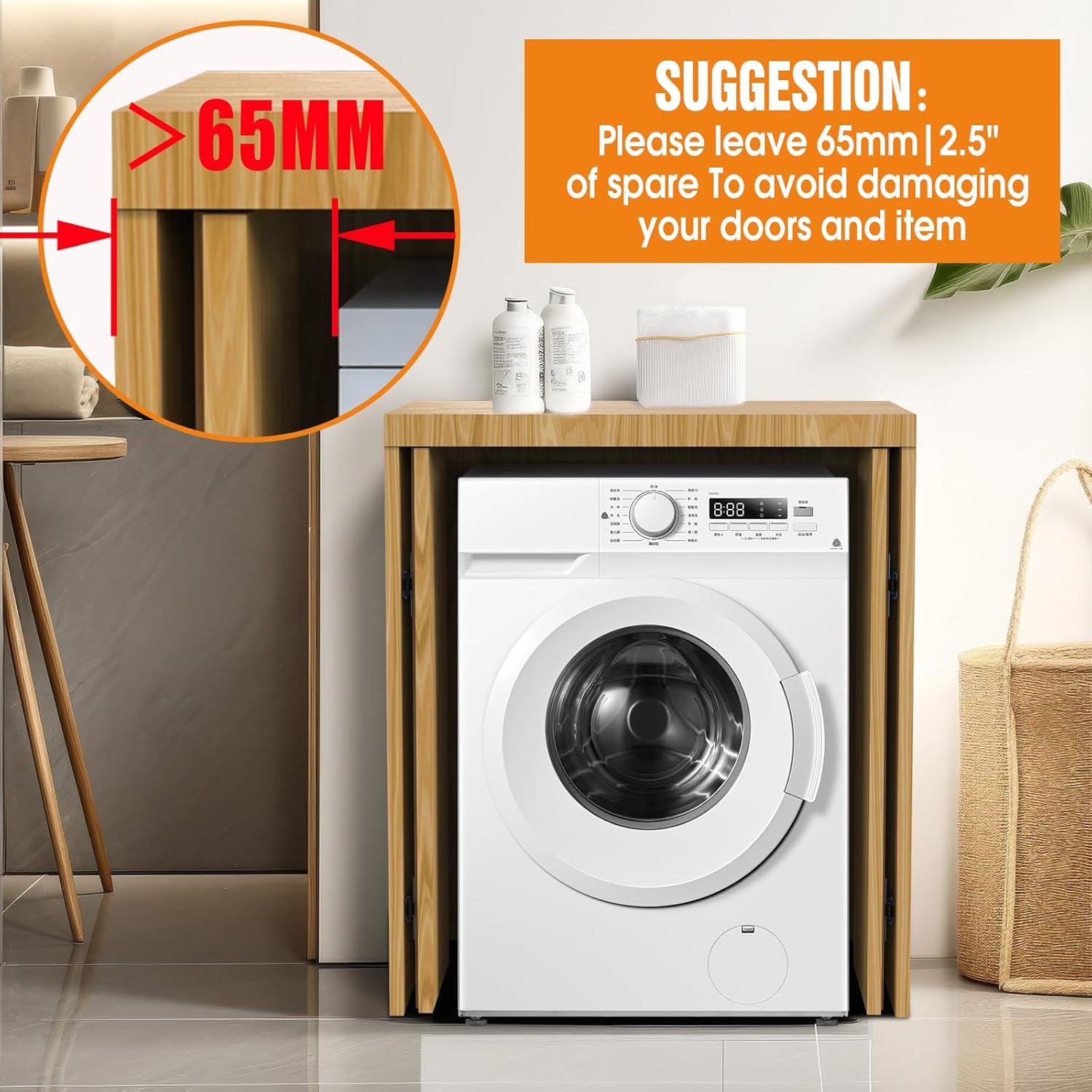 12-Inch Pisman Pocket Door Slides and Hinges Hardware Set for Inset Cabinets and Disappearing Doors