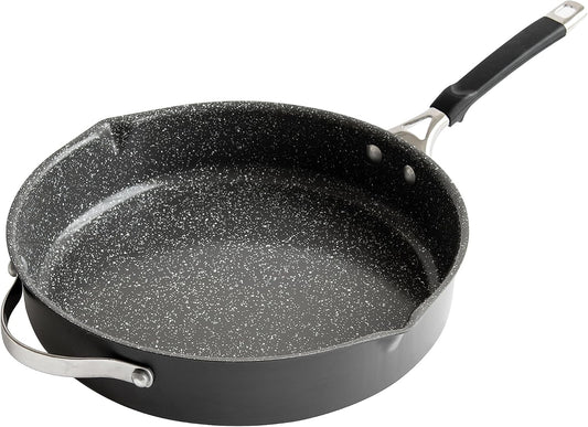 12-Inch Skillet with Ceramic Coating by Nordic Ware - Verde Aluminized Steel Cookware