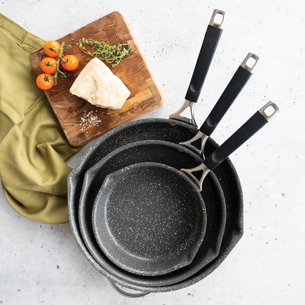 12-Inch Skillet with Ceramic Coating by Nordic Ware - Verde Aluminized Steel Cookware