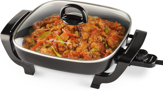 12 Inch Toastmaster Nonstick Skillet - Durable and Easy to Clean