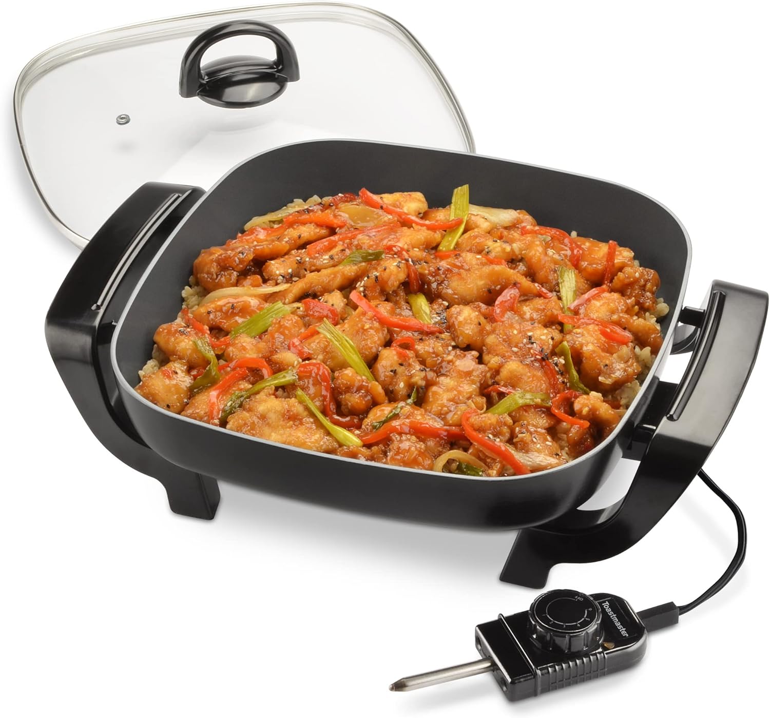 12 Inch Toastmaster Nonstick Skillet - Durable and Easy to Clean