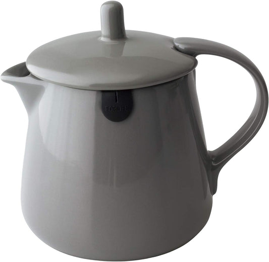 12-Ounce Gray FORLIFE Teabag Teapot - Stylish and Functional Tea Brewing Solution