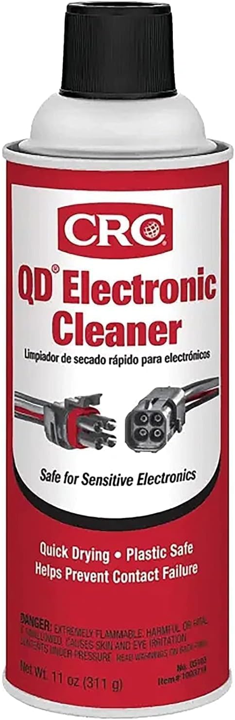 12 oz Boeshield T-9 Rust & Corrosion Protection Spray with Waterproof Lubrication + CRC 05103 QD Electronic Cleaner, 11 oz