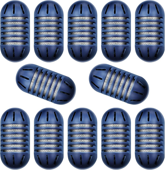 12-Pack Demineralization Cartridge for HoMedics Ultrasonic Humidifiers - Filters Mineral Deposits, Prevents Hard Water Build-Up, Purifies Water