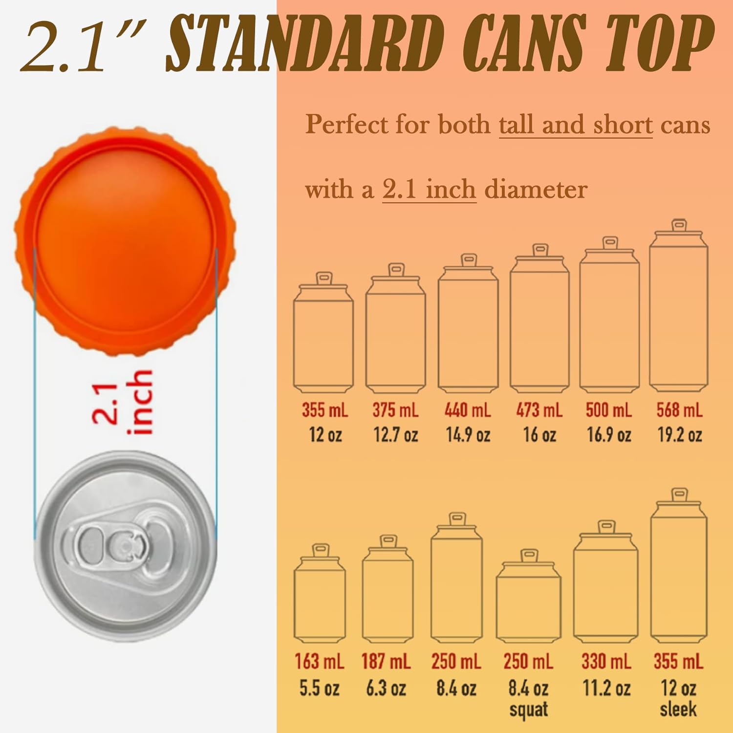 12 Pack Silicone Soda Can Lids - Reusable Colorful Drink Can Covers - Spill-proof Dust-proof Soda Lid - Food Grade Protector for Coke, Beer, Energy Drink