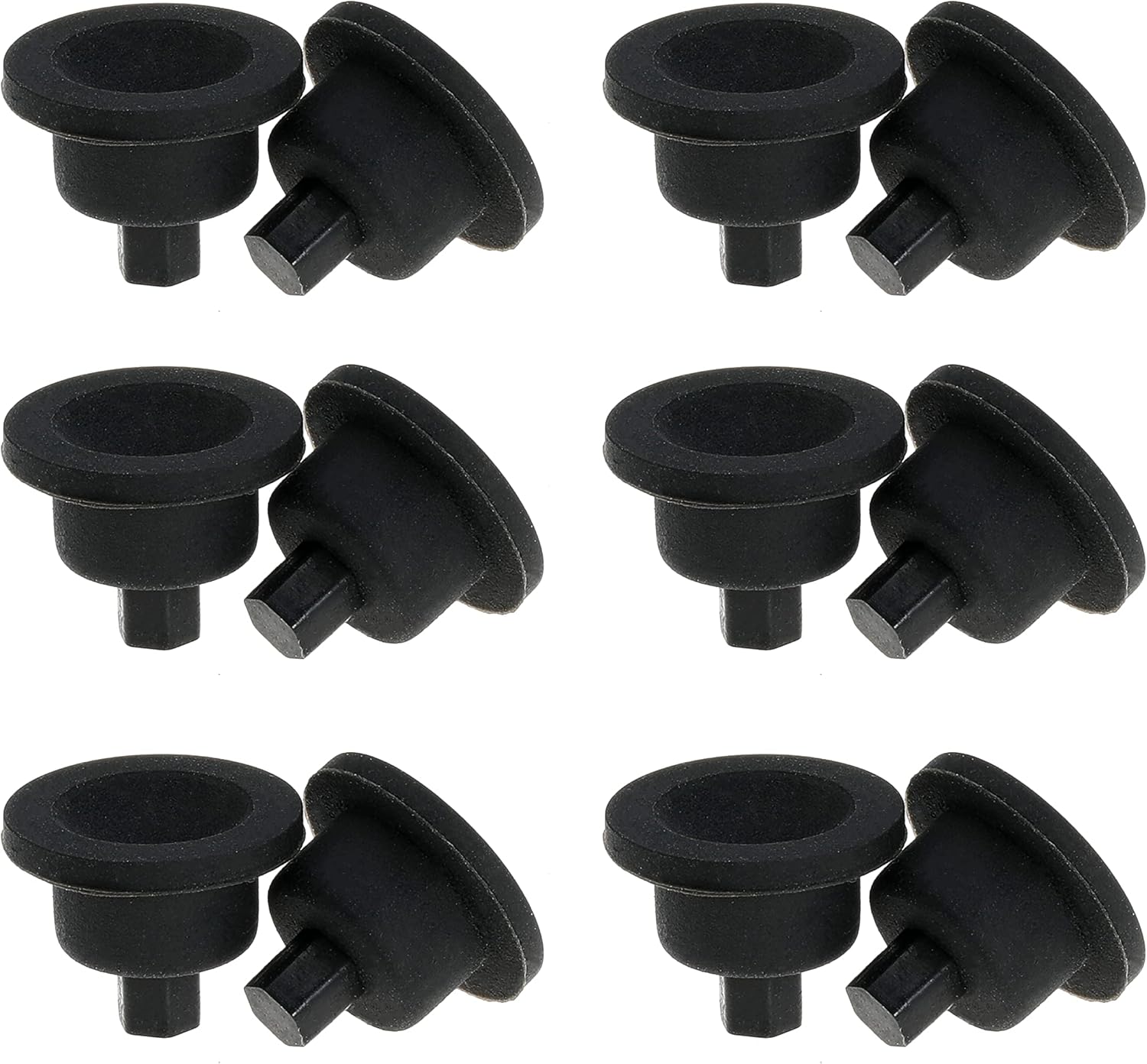 12 Pack Stove Grate Rubber Feet Replacement for Wolf & Subzero Gas Cooktops - Burner Bumper Pads