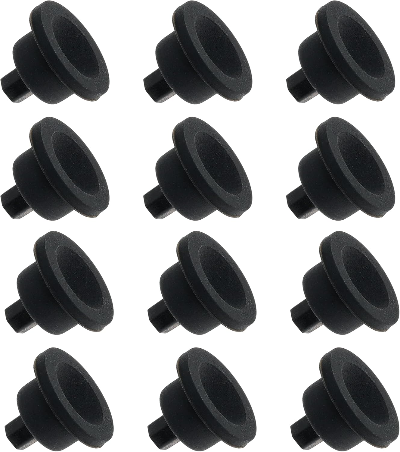 12 Pack Stove Grate Rubber Feet Replacement for Wolf & Subzero Gas Cooktops - Burner Bumper Pads