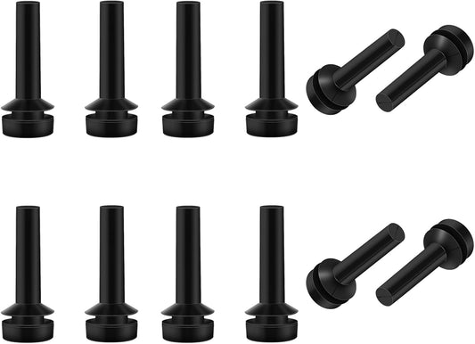 12-Pack WB02X24790 Rubber Grate Feet Replacement for GE Stove - Cafe Gas Range Burner Grate Pads & Protectors