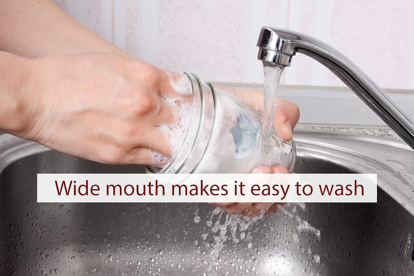 12 Pack Wide Mouth Quart Size Mason Jars with Airtight Lids and Bands - Ideal for Canning, Fermenting, Pickling, or DIY Projects - Made in USA - Includes Jar Opener